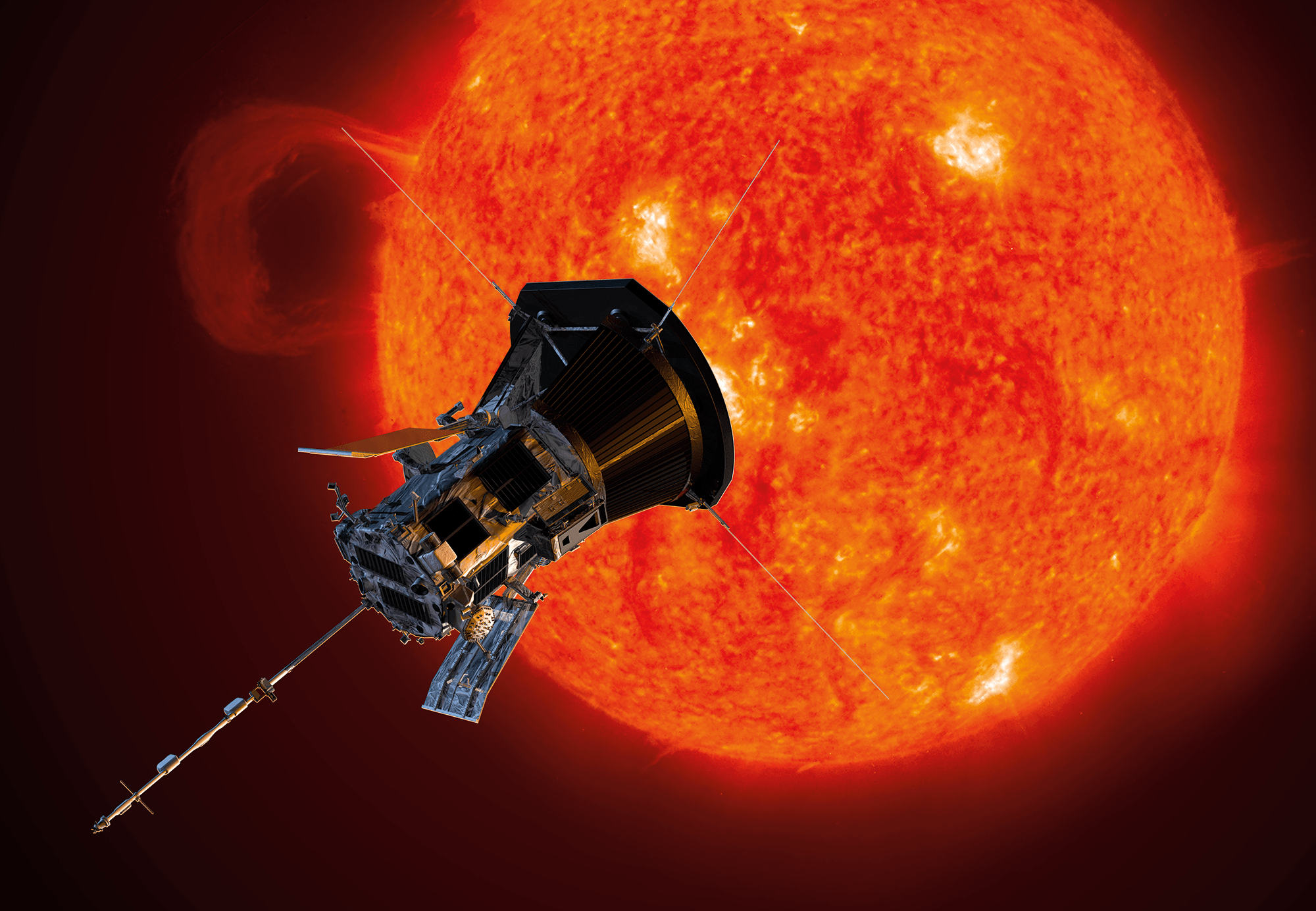 Parker Solar Probe approaches the sun