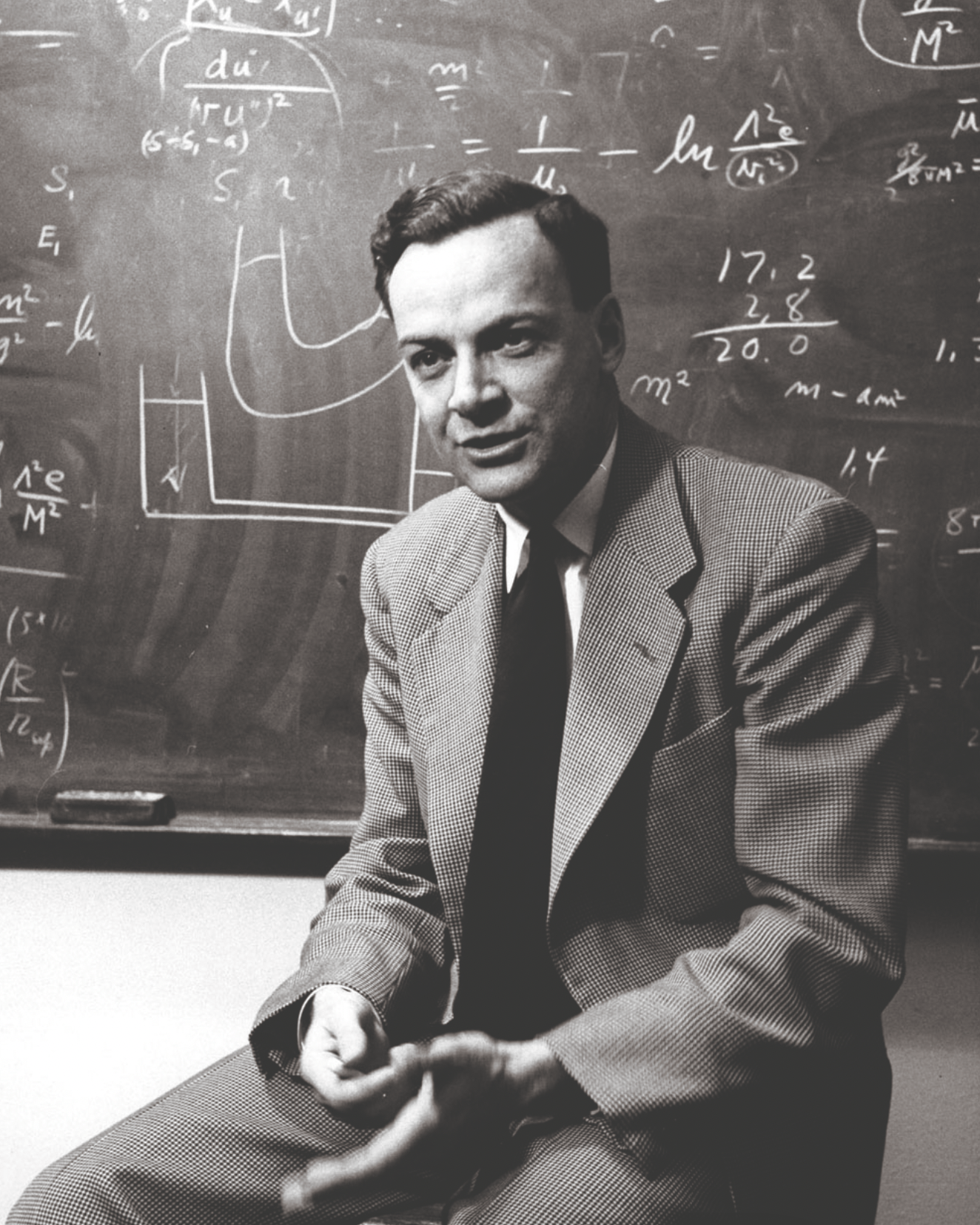 Caltech physicist, Nobel Prize winner, and masterful storyteller Richard Feynman