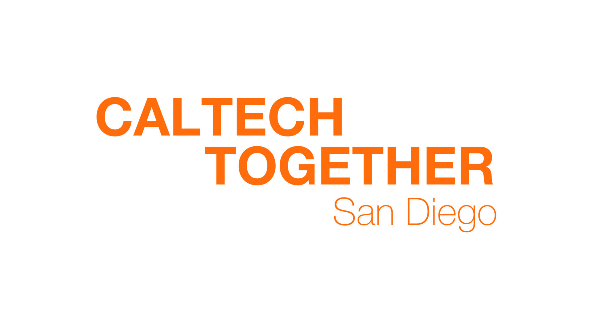 Caltech Together: San Diego